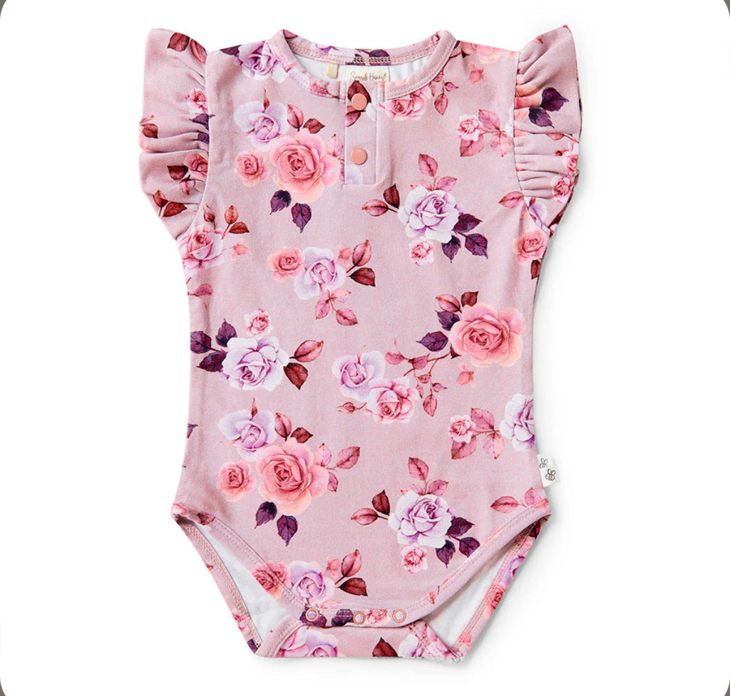 Blossom Short Sleeve Frill Bodysuit