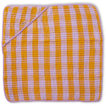 Butterscotch Check Waffle Baby Towel One Size