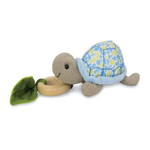 Turtle Crawling Critter - Blue Floral