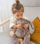 Bunny Soft Toy Australia | Earth Taupe Bunny - Byron Huggie