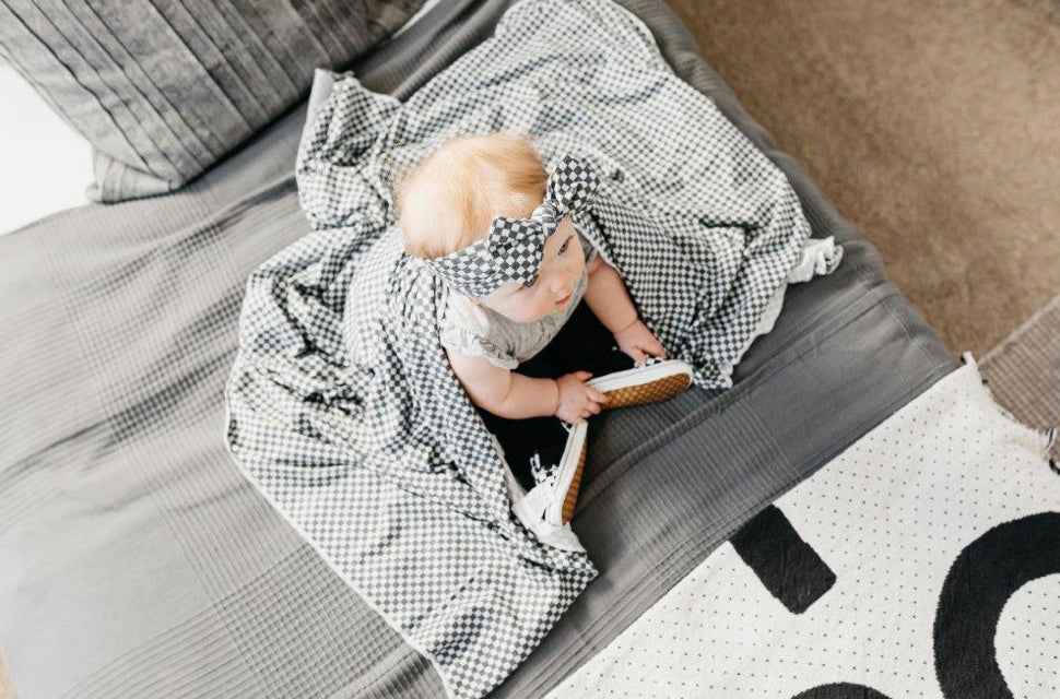 Knit Swaddle Blanket - Nash