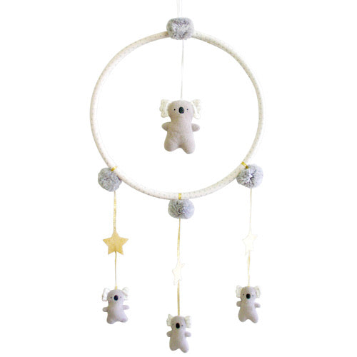 ALIMROSE WHIMSY KOALA MOBILE GREY